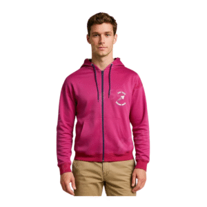 Wholesale DTF Printed Zip Up Hoodie for Men