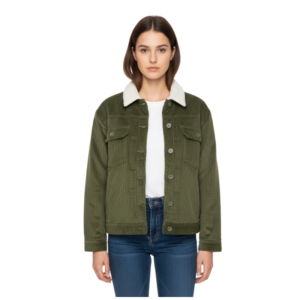 Wholesale Sherpa lined Corduroy Jacket for Women