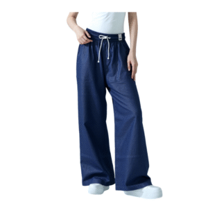 Wholesale Wide Leg Linen Blend Trouser for Women