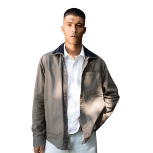 Wholesale Cord Collar Chore Jacket for Men