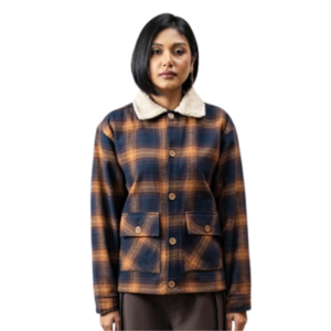 Wholesale Flannel Jackets With Standout Sherpa Collar