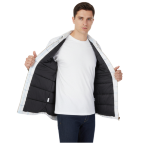 Wholesale Quilted Padded Lined Flannel Jackets for Men